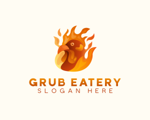 Chicken Barbeque Grill logo design