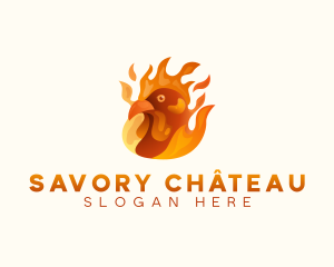 Chicken Barbeque Grill logo design