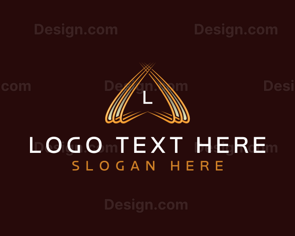 Luxury Pyramid Business Logo