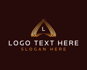 Luxury Pyramid Business Logo