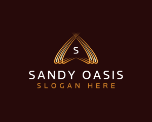 Luxury Pyramid Business logo design