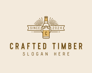 Liquor Beer Brewery logo design