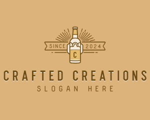 Liquor Beer Brewery logo design