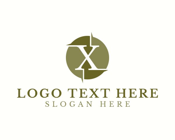 Roman Numeral logo example 1