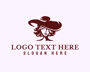 Fashion Lady Hat Logo