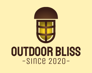 Outdoor Bug Zapper Lamp logo design