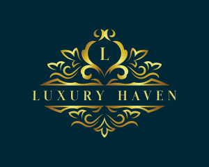 Luxurious Floral Ornament logo design