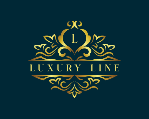 Luxurious Floral Ornament logo design