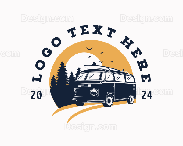 Outdoor Camper Van Logo