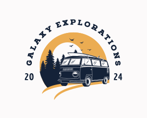 Outdoor Camper Van logo design