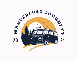 Outdoor Camper Van logo design