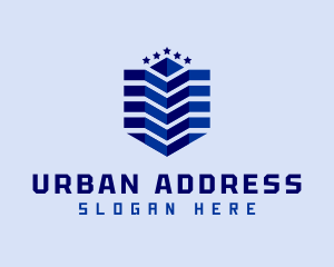 Urban Skyscraper Tower logo design