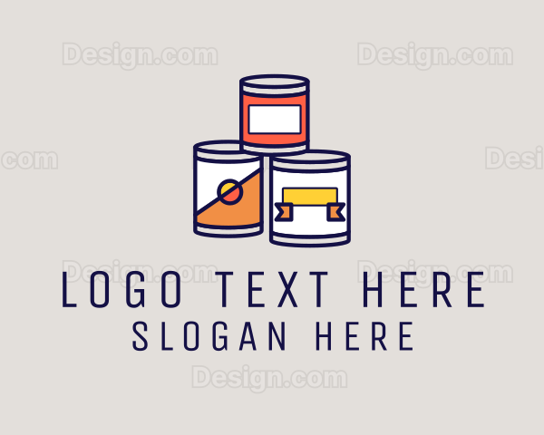 Canned Processed Food Logo