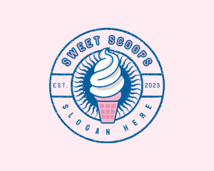 Sundae Creamery Dessert logo