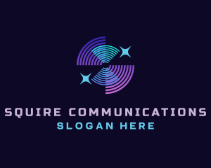 Signal Wave Radar logo design