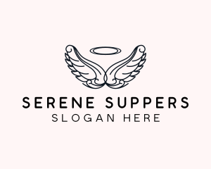 Heavenly Angel Wings logo