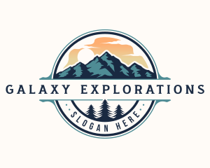 Outdoor Mountain Adventure logo design