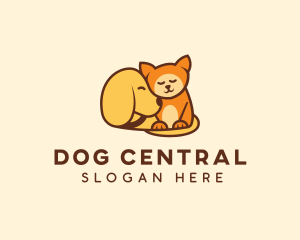 Dog Cat Animal logo design