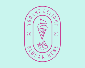 Strawberry Ice Cream logo