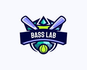 Baseball Competition League logo design