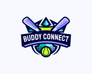 Baseball Competition League logo design