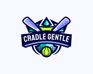 Baseball Competition League logo design