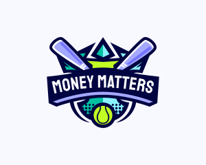 Baseball Competition League logo design