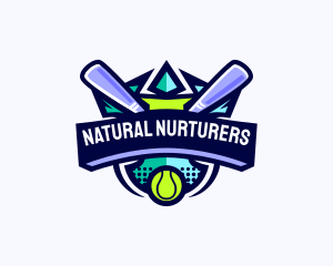 Baseball Competition League logo design