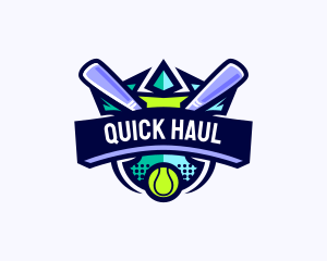 Baseball Competition League logo design