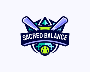 Baseball Competition League logo design