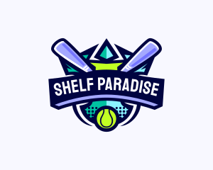 Baseball Competition League logo design