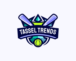 Baseball Competition League logo design