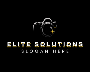 Camera Lens Photography Logo