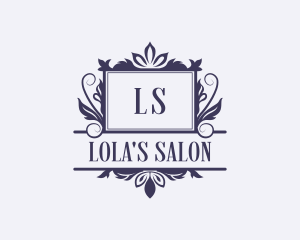 Luxury Floral Boutique logo design