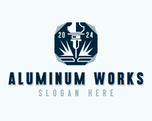 Mechanical Laser Fabrication logo design