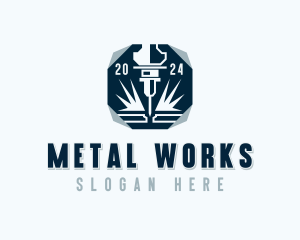 Mechanical Laser Fabrication logo design