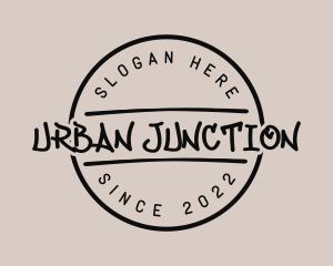 Urban Streetwear Graffiti logo design