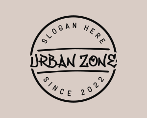 Urban Streetwear Graffiti logo design