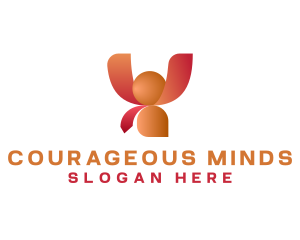Leader Achievement Person logo