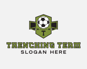 Soccer Team Varsity logo design