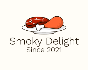 Hot Meat Plate logo