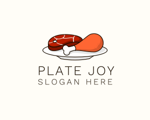 Hot Meat Plate logo