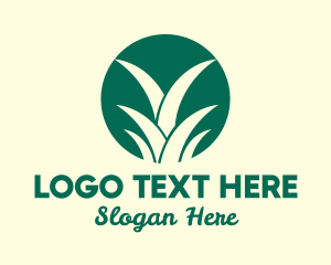 Pineapple Leaves Farm logo design