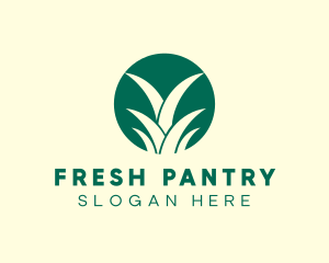 Pineapple Leaves Farm logo design