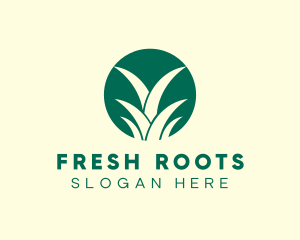 Pineapple Leaves Farm logo design