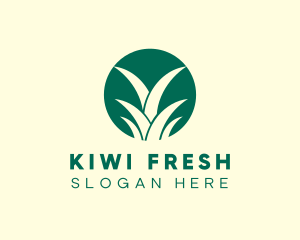 Pineapple Leaves Farm logo design