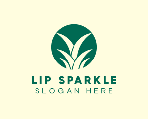 Pineapple Leaves Farm logo design