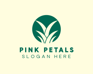 Pineapple Leaves Farm logo design