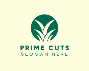 Pineapple Leaves Farm logo design