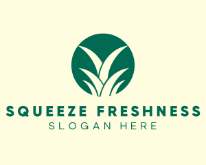 Pineapple Leaves Farm logo design